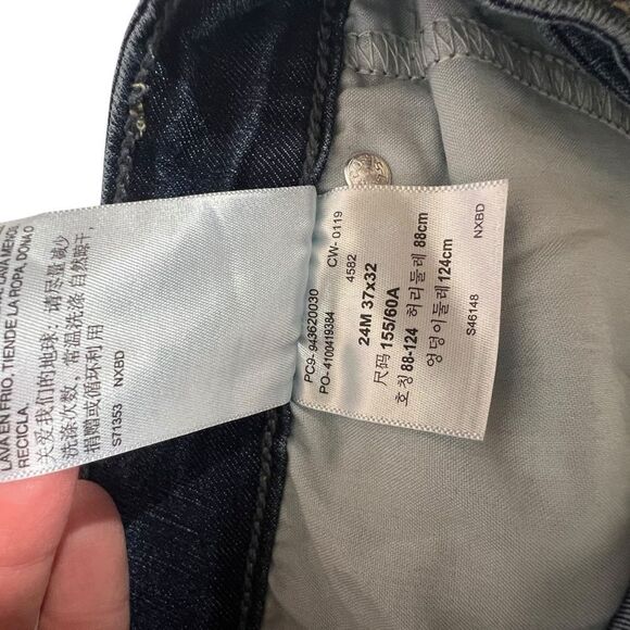 New with tags 24m LEVI STRAUSS SIMPLY Stretch Mid-Rise boot cut - Picture 10 of 10